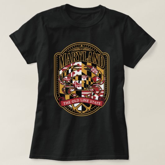 ZOYNK T-Shirt Graphics Maryland 0045232 Tシャツ (デザイン正面)