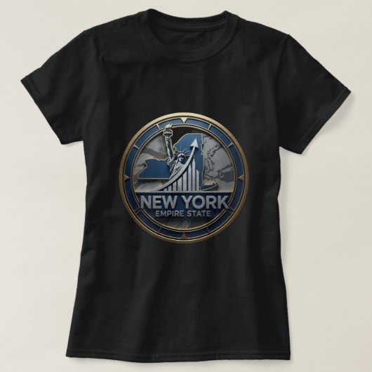 ZOYNK T-Shirt Graphics New York State 0045187 Tシャツ (デザイン正面)