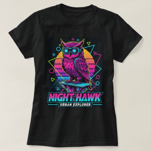 ZOYNK T-Shirt Graphics Night Hawk 0045227 Tシャツ (デザイン正面)
