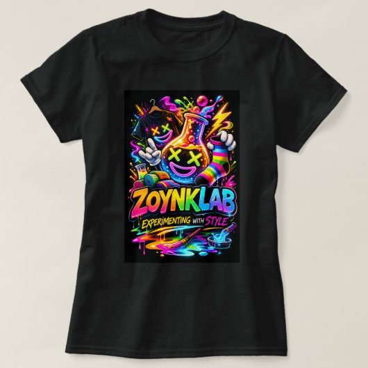 ZOYNKLAB エクスペリメント 0046976 Tシャツ (デザイン正面)