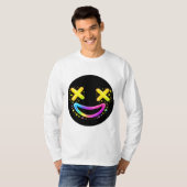 ZOYNKLAB デッドフェイス ロゴ Tシャツ (正面フル)
