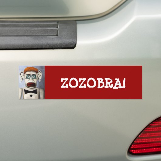 Zozobra バンパーステッカー (車上)