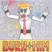 Zozobra Old Man Gloom Santa Fe, NM Tradition シール (正面)