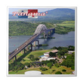 zPA005 PANAMA、アメリカの橋、 タイル (正面)