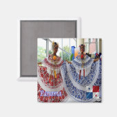 zPA011 PANAMA, Panaman Empollerreadas,冷蔵庫, マグネット (正面/裏面)