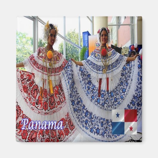 zPA011 PANAMA, Panaman Empollerreadas,冷蔵庫, マグネット (正面)