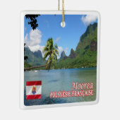 zPF013調理師ベイ，ムーアフランスのア，ポリネシア， セラミックオーナメント (右)