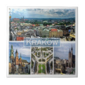 zPL003 KRAKOW，ポーランド，ヨーロッパ， タイル (正面)
