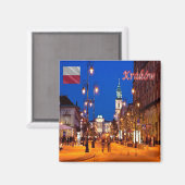 zPL019 KAKOWロングコース,ポーランド,ヨーロッパ,冷蔵庫 マグネット (正面/裏面)