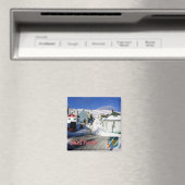 zPM005 SAINT PIERRE, San Pierre Miquelon,冷蔵庫 マグネット (インサイチュ (食洗機))