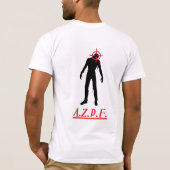 ZpocのTシャツのスタイル2 Tシャツ (裏面)