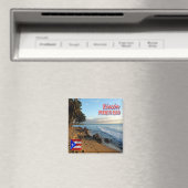 zPR013 RINCON，プエルトリコ，アメリカ，冷蔵庫 マグネット (インサイチュ (食洗機))