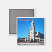 zPT011 SANCTUARY OF FATIMA，ポルトガル，冷蔵庫 マグネット (正面/裏面)