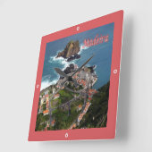 zPT013 MADEIRA Port Moniz,ポルトガルEurope, スクエア壁時計 (傾斜)
