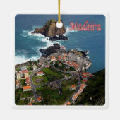 zPT013 MADEIRA Port Moniz,ポルトガルEurope, セラミックオーナメント (裏面)
