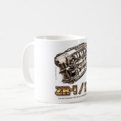 ZR1 LT5コルベットエンジン コーヒーマグカップ (正面左)