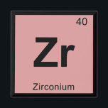 Zr - Zirconium Chemistry Periodic Table Symbol マグネット<br><div class="desc">Zr is for Zirconium 

 Support the science of chemistry while making others laugh with this line of products that take the chemical symbol from the periodic table that you're used to and give them another meaning altogether.</div>