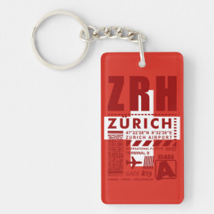 ZRHチューリッヒエアポート キーホルダー