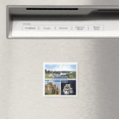 zRS004 BELGRADE、セルビア、ヨーロッパ、冷蔵庫 マグネット (インサイチュ (食洗機))