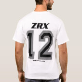 ZRXOAの銀1200年 Tシャツ (裏面)