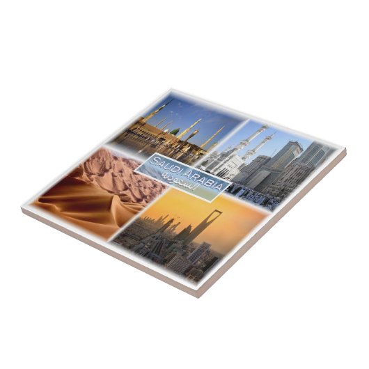 zSA008 MEDINA Mosque of the Prophet, Saudi Arabia, タイル (側面)