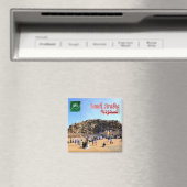 zSA017 ARAFAT山、サウジアラビア、アジア、冷蔵庫 マグネット (インサイチュ (食洗機))