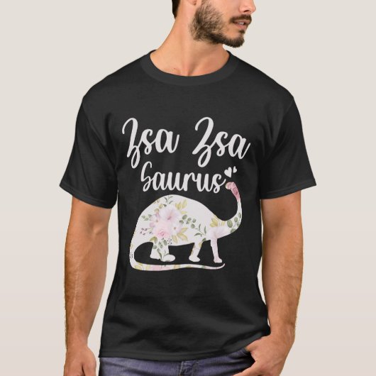 Zsa Zsa Saurus おばあちゃん 母の日 感謝祭 C Tシャツ (正面)
