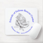 ZsaZsaはwの紫色の文字を渡します マウスパッド (マウス)