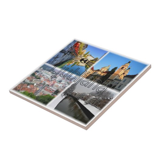 zSI016 LJUBLJANA、スロベニア、ヨーロッパ、 タイル (側面)