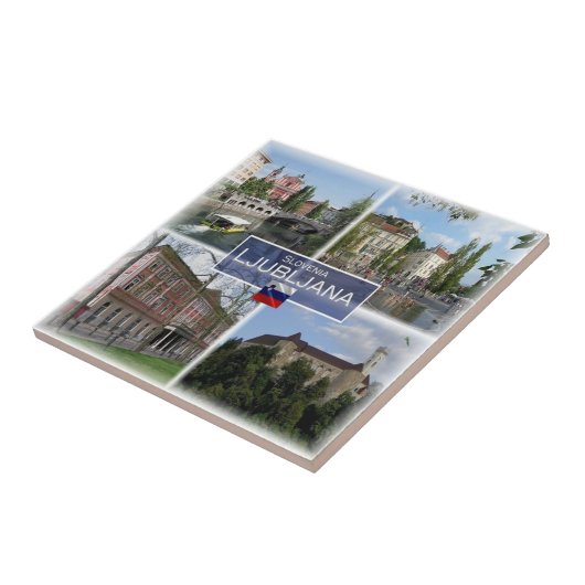 zSI017 LJUBLJANA、スロベニア、ヨーロッパ、 タイル (側面)