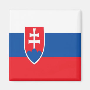 zSK001スロバキア国旗のスロバキア、冷蔵庫 マグネット