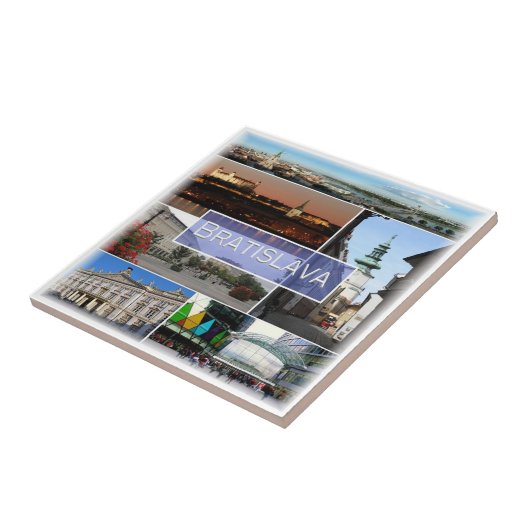 zSK004 BRATILAVA、スロバキア、ヨーロッパ、 タイル (側面)