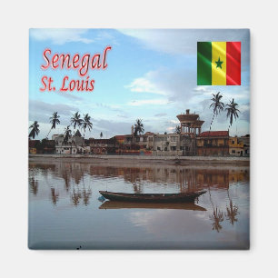 zSN011 SAINT LOUIS,セネガル,アフリカ,冷蔵庫 マグネット