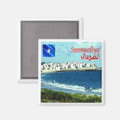 zSO003 SOMALIA, Baraawe，アフリカ，冷蔵庫 マグネット (正面/裏面)