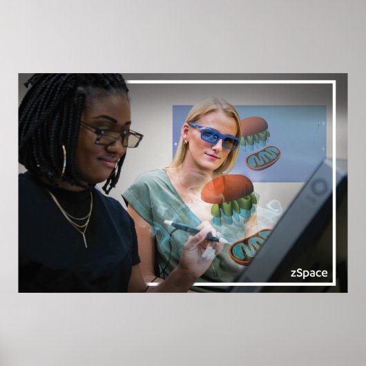 zSpaceポスター – 科学 ポスター (正面)