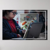 zSpaceポスター – Franklin's Lab ポスター (正面)