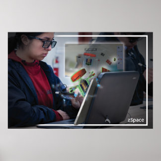 zSpaceポスター – Franklin's Lab ポスター