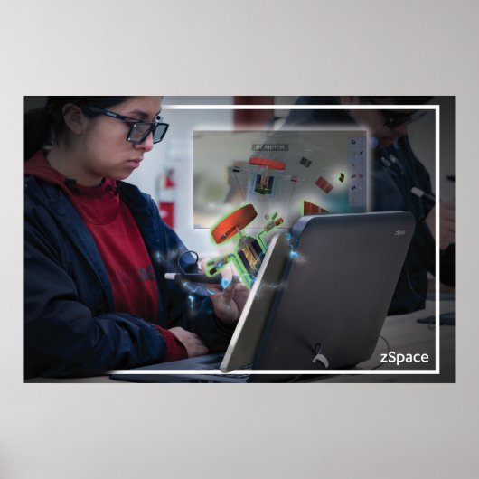 zSpaceポスター – Franklin's Lab ポスター (正面)