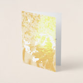 ZSSGクローバーの聖パトリックの日アイリッシュセッター 箔カード (正面)