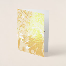 ZSSGクローバーの聖パトリックの日アイリッシュセッター 箔カード