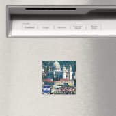 zSV005 EL SALVADOR，大聖堂，アメリカ，冷蔵庫 マグネット (インサイチュ (食洗機))