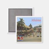 zSZ004 MBABANE，スワジランド，アフリカ，冷蔵庫 マグネット (正面/裏面)