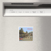 zSZ004 MBABANE，スワジランド，アフリカ，冷蔵庫 マグネット (インサイチュ (食洗機))