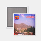 zSZ005 MBABANE,スワジランド,アフリカ,冷蔵庫 マグネット (正面/裏面)