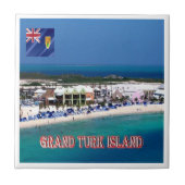 zTC005 GRAND TURK ISLAND, Turks and Caicos, タイル (正面)