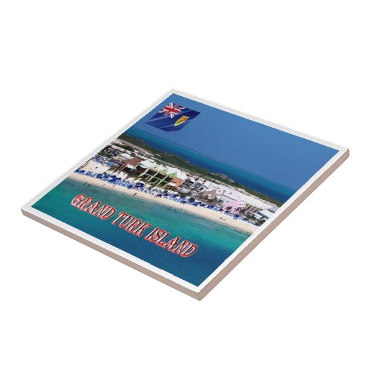 zTC005 GRAND TURK ISLAND, Turks and Caicos, タイル (側面)