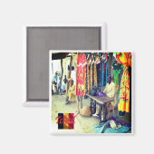 zTD003 CHAD、チャド、アフリカ、冷蔵庫 マグネット (正面/裏面)