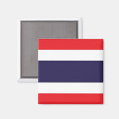 zTH001タイ国旗タイ,冷蔵庫 マグネット (正面/裏面)
