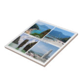 zTH004 PHUKET，タイ，アジア， タイル (側面)