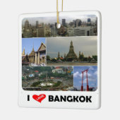 zTH005 i love Bangkok, Thailand, Asia, セラミックオーナメント (左)